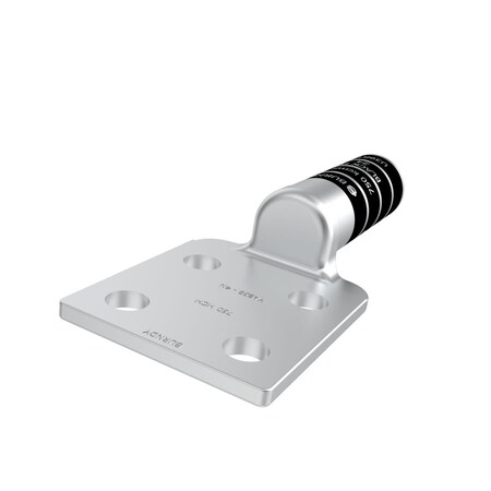 Burndy BURNDY, HYLUG, YA, Features: Four Hole Copper compression, Long Barrel YAB394N